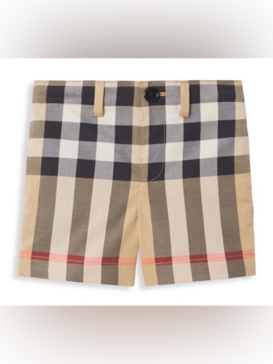 Burberry Other - NWT [Burberry] Authentic Luxury Check Plaid Elastic Waist Shorts Toddler Sz 6M